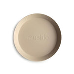 Mushie Kinder Teller Set Vanilla bei Yay Kids