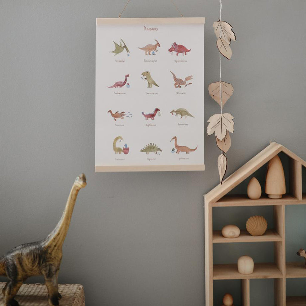 Mushie Kinderzimmer Poster Dino bei Yay Kids