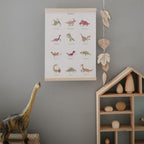 Mushie Kinderzimmer Poster Dino bei Yay Kids