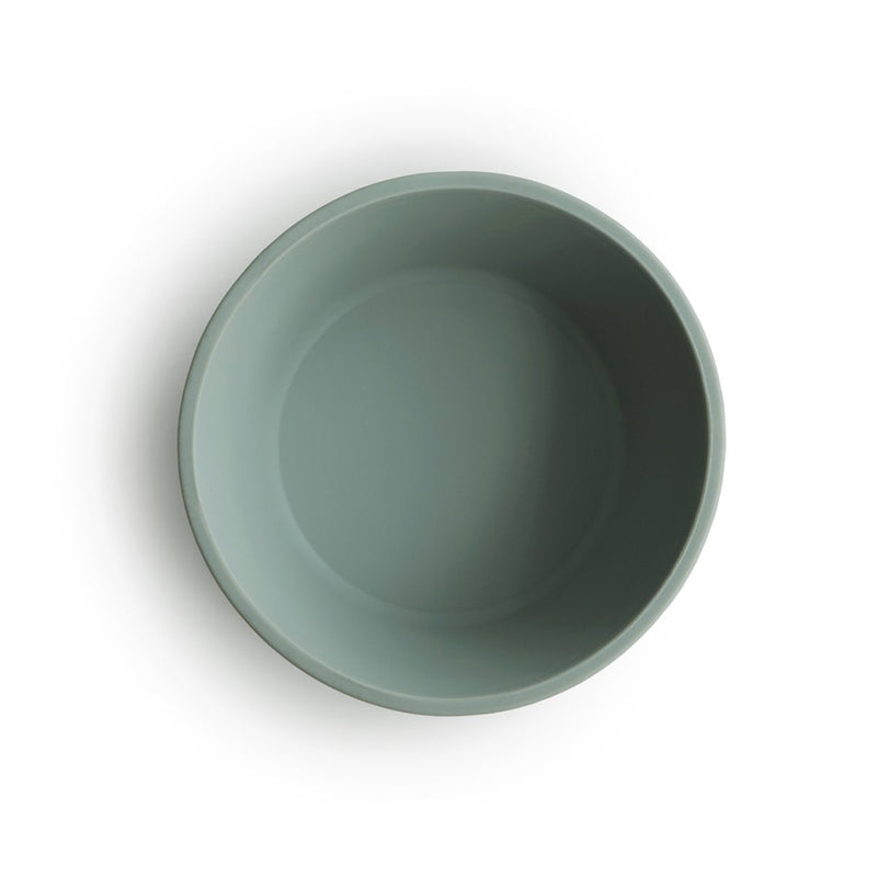Mushie Baby Silikon Bowl Cambridge Blue mit Saugnapf bei Yay Kids