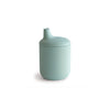 Mushie Baby Silikon Trinkbecher Sippy Cup Cambridge Blue bei Yay Kids