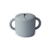Mushie Baby Silikon Snack Cup Stone bei Yay Kids