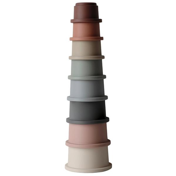 Mushie Babyspielzeug Stapelturm bei Yay Kids