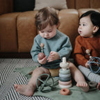 Mushie Baby Silikon Ball Tradewinds bei Yay Kids