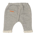Baby Trainer Hose Speckle Grau Hinterseite Yay Kids
