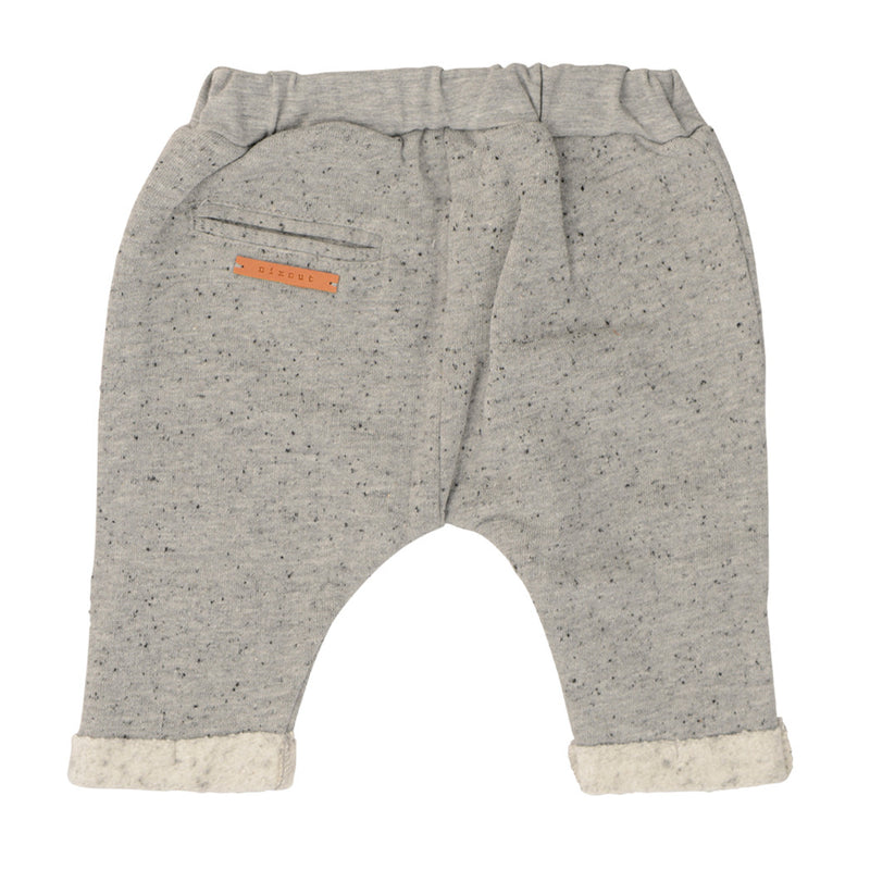 Baby Trainer Hose Speckle Grau Hinterseite Yay Kids