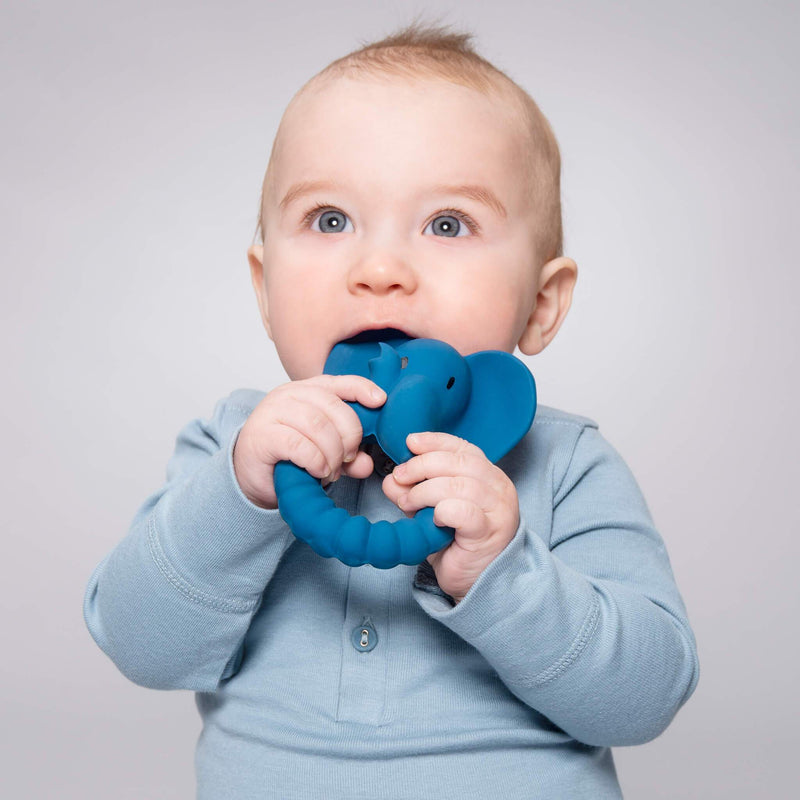 Natural Rubber Teether Elephant