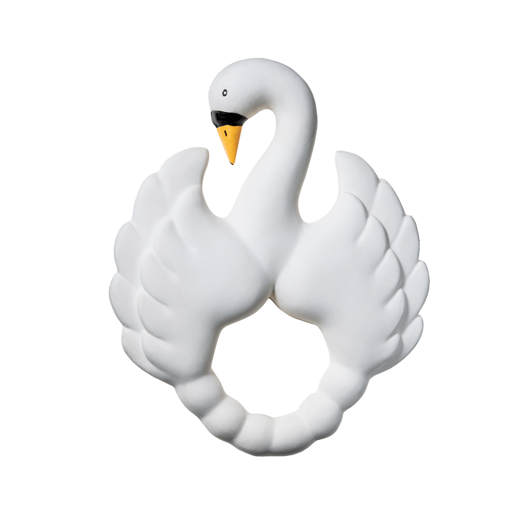 Natruba Baby Beissspielzeug Schwan aus Naturkautschuk bei Yay Kids