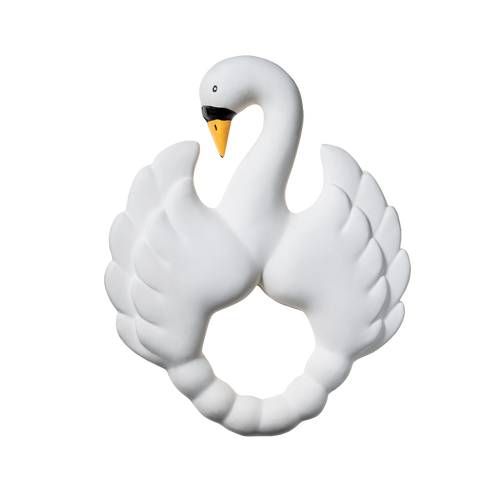 Natruba Baby Beissspielzeug Schwan aus Naturkautschuk bei Yay Kids