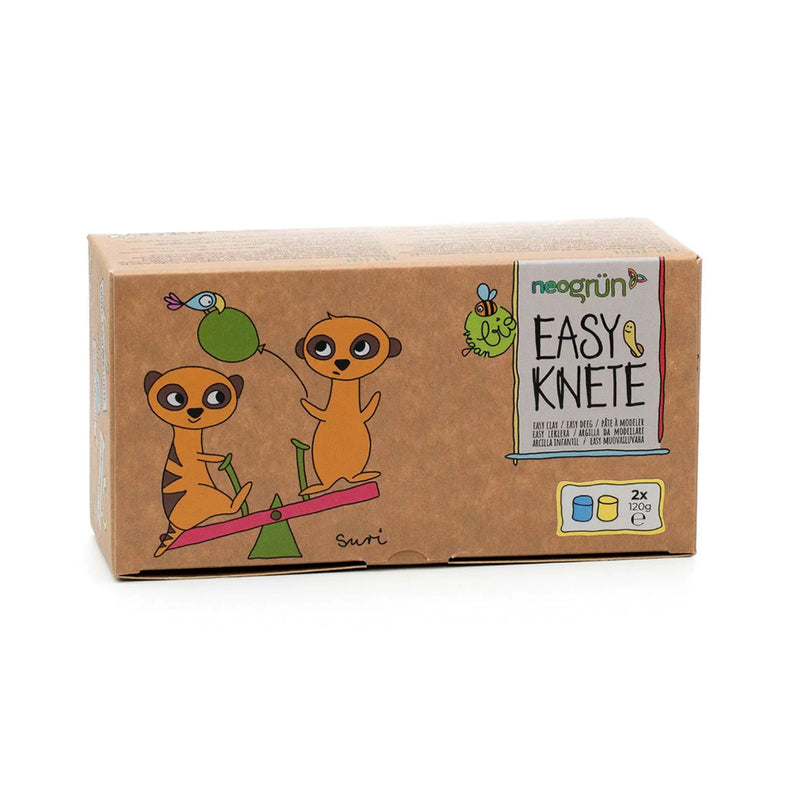 Neogrün Kinder Bio-Knete 2er Set "Suri" Gelb und Blau bei Yay Kids