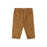 Nixnut Kinder Chino Hose Braun bei Yay Kids
