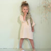 Organic Flow Dress Latte