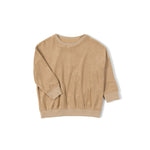Nixnut Kinder Frotté Pullover Biscuit bei Yay Kids