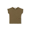 Nixnut Kinder Unisex T-Shirt in Dunkelgrün bei Yay Kids