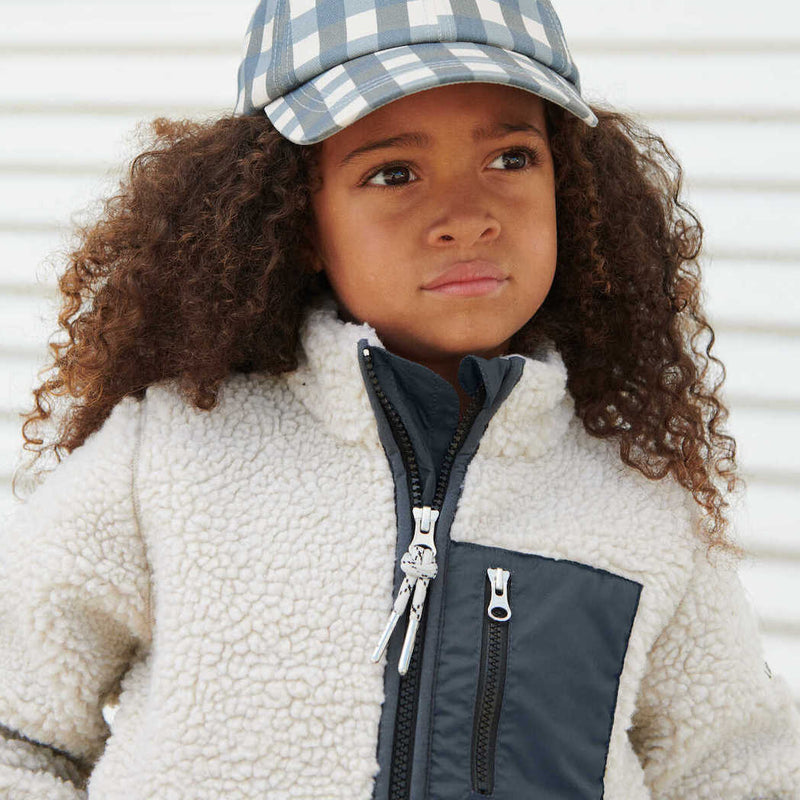 Liewood Kinder Fleece Jacke Nolan Sandy/Tuscany Rose bei Yay Kids