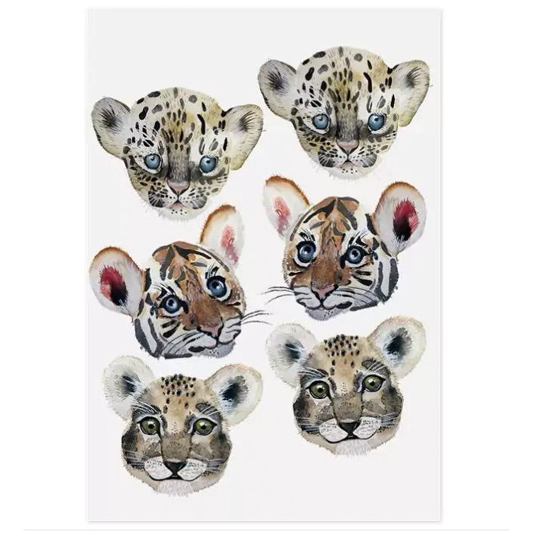 Nukk Vegane Kinder Tattoos Tiny Roar bei Yay Kids