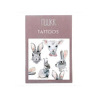 Nuukk Vegane Kinder-Tattoos Hasen bei Yay Kids