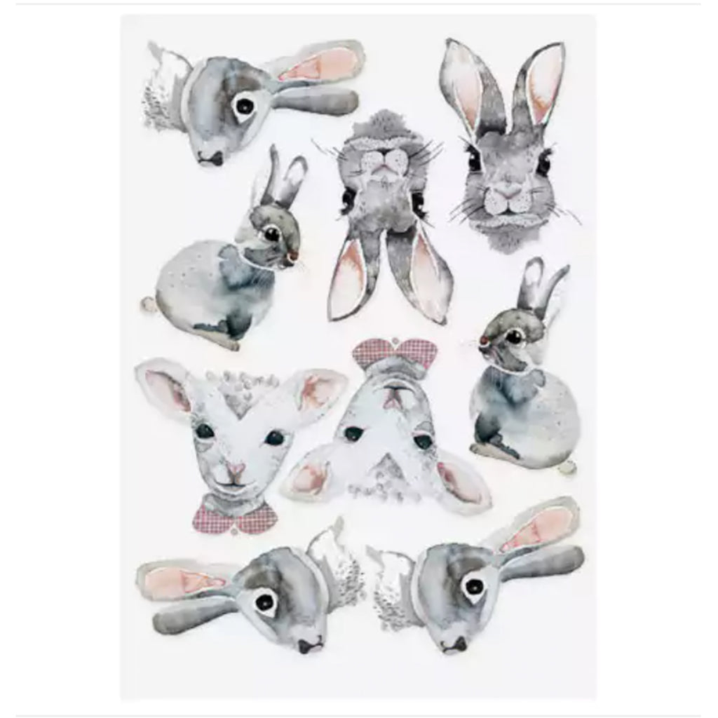 Nuukk Vegane Kinder-Tattoos Hasen bei Yay Kids