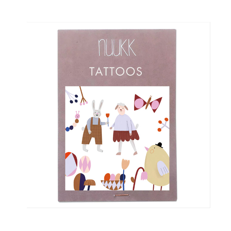 Nuukk Vegane Kinder Tattoos Osterhase bei Yay Kids