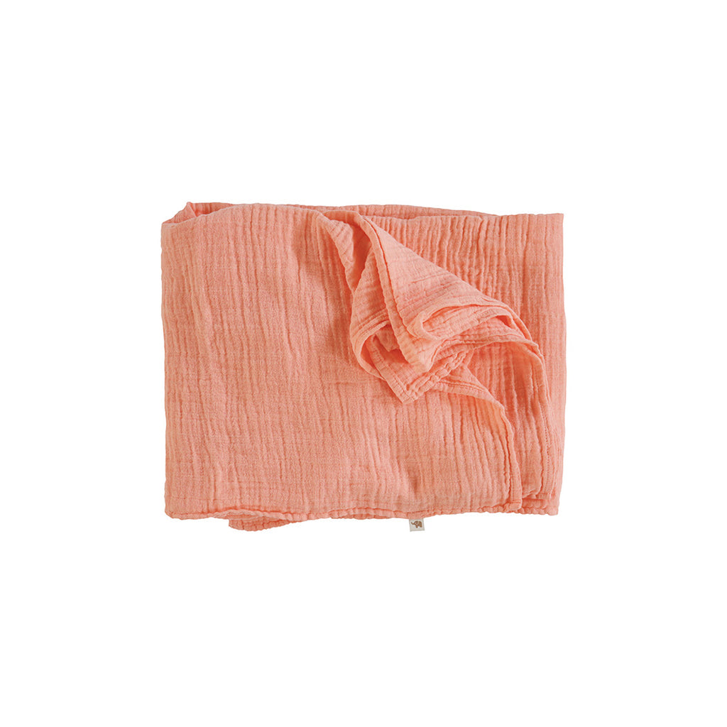 Petit Stellou Nooshi Swaddle Blanket Peach bei Yay Kids
