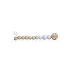 Petit Stellou Schnullerkette Milk aus Holz bei Yay Kids