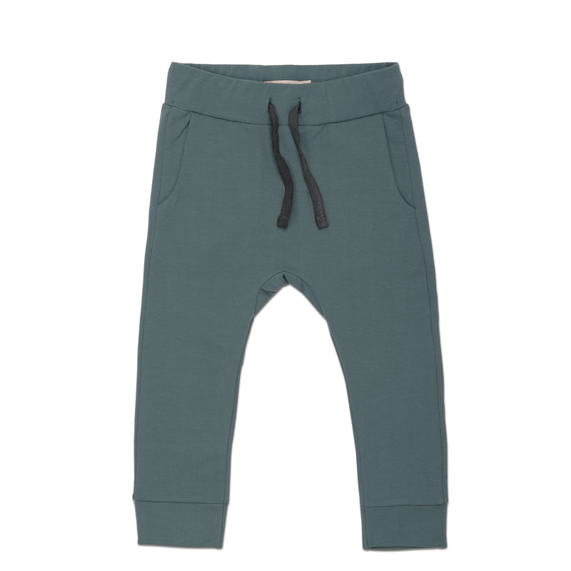 Phil & Phae Kinder Hose Bio-Bauwolle Petrol bei Yay Kids