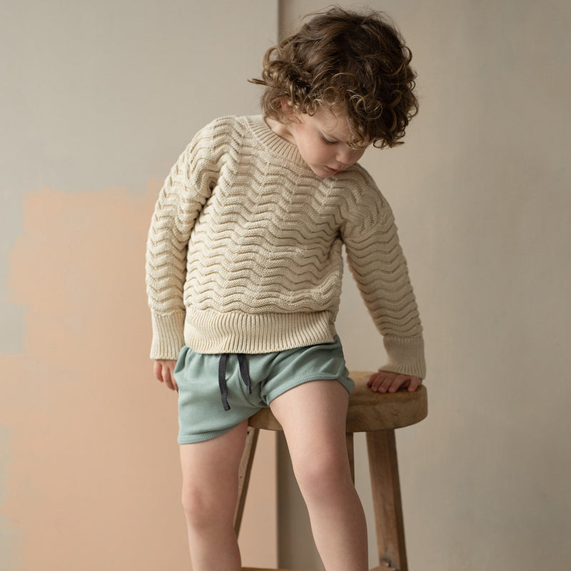 Phil & Phae Kinder Shorts gerippt bei Yay Kids