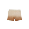 Phil & Phae Kinder Dip Dye Shorts Beige/ Rostrot hinten bei Yay Kids