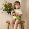 Phil & Phae Baby Shorts mellow apricot gerippt bei Yay Kids