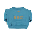 Piupiuchick Baby Pullover Blau REC hinten bei Yay Kids