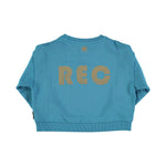 Piupiuchick Kinder Pullover Blau REC hinten bei Yay Kids