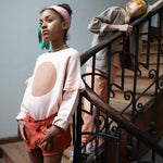 Piupiuchick Kinder Rüschen Pullover Rosa REC bei Yay Kids