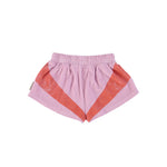 Organic Terry Shorts Lilac/ Red 3 years