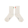 Piupiuchick Kinder Socken Ecru mit Herzen bei Yay Kids
