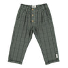 Piupiuchick Kinder Hose in Grün mit Karo-Muster bei Yay Kids