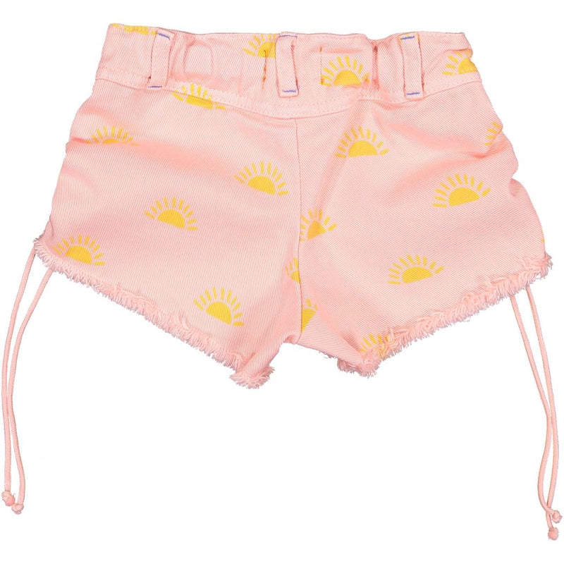 Piupiuchick Shorts light pink w/ sun allover bei Yay Kids