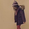 Töastie Kinder Jacke Wild North Star Parka Black Cherry bei Yay Kids
