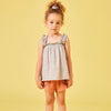 My Little Cozmo Kinder Shorts Terracotta mit Rüschen bei Yay Kids