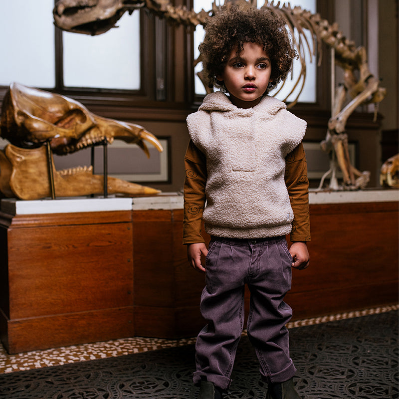 Sproet & Sprout Kinder Hose im Jeans Look Burgundy bei Yay Kids