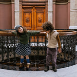 Sproet & Sprout Kinder Hose im Jeans Look Burgundy bei Yay Kids