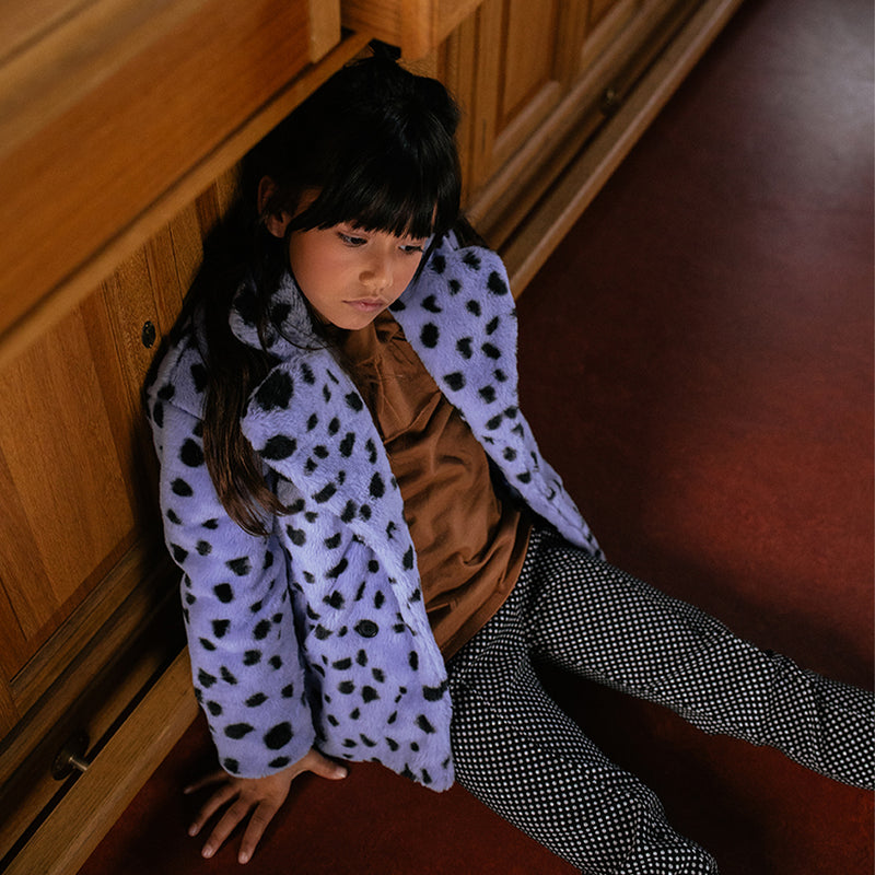 Sproet & Sprout Kinder Kunstpelz Jacke Animal Print bei Yay Kids
