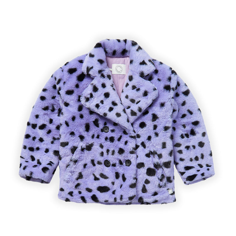 Sproet & Sprout Kinder Kunstpelz Jacke Animal Print bei Yay Kids