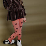Sproet & Sprout Mädchen Leggings Herz pink bei Yay Kids