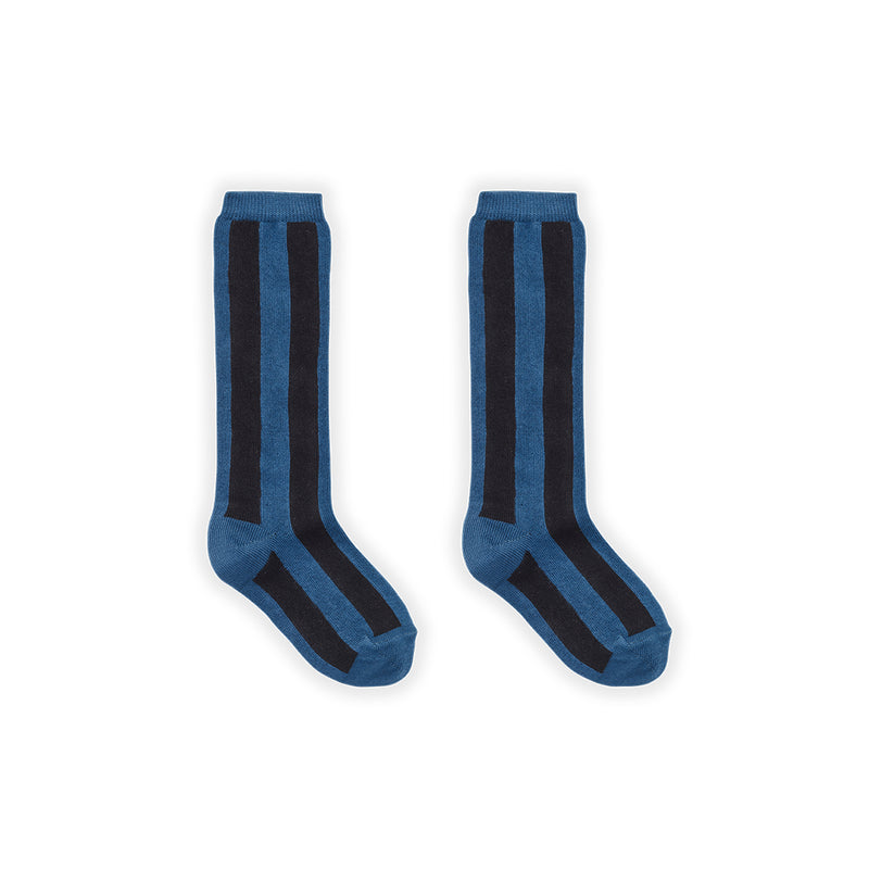 Sproet & Sprout Kinder Socken Petrol gestreift bei Yay Kids