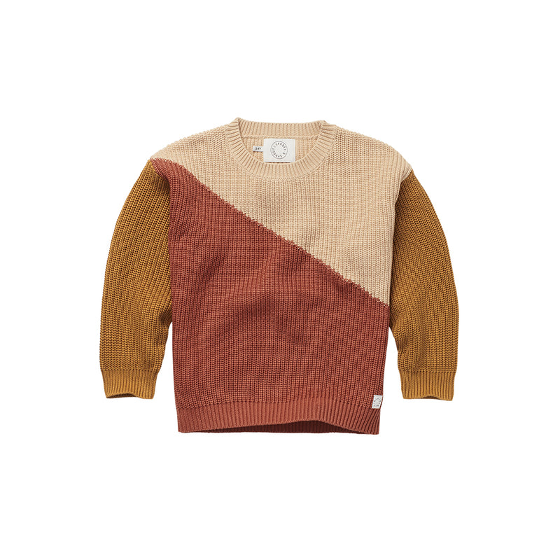 Sproet & Sprout Kinder Strickpullover Colorblock bei Yay Kids