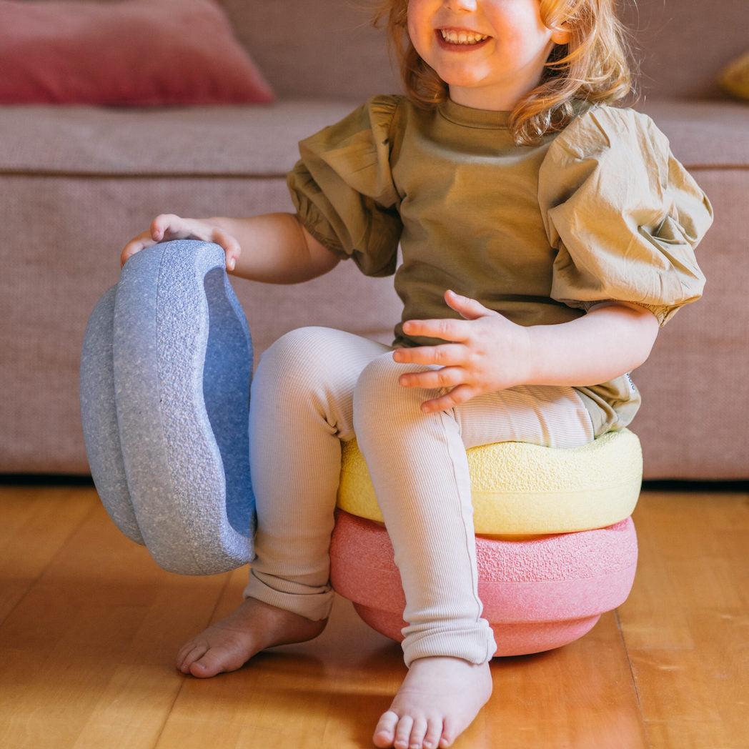 Stapelstein Pastel Primary (3 Stück) bei Yay Kids