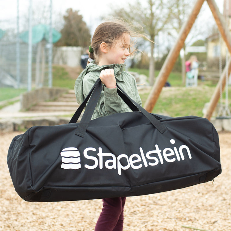 Stapelstein Tasche in Schwarz bei Yay Kids