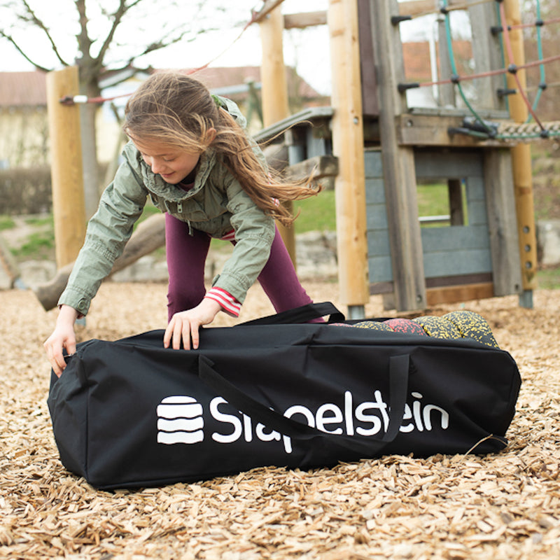 Stapelstein Tasche in Schwarz bei Yay Kids