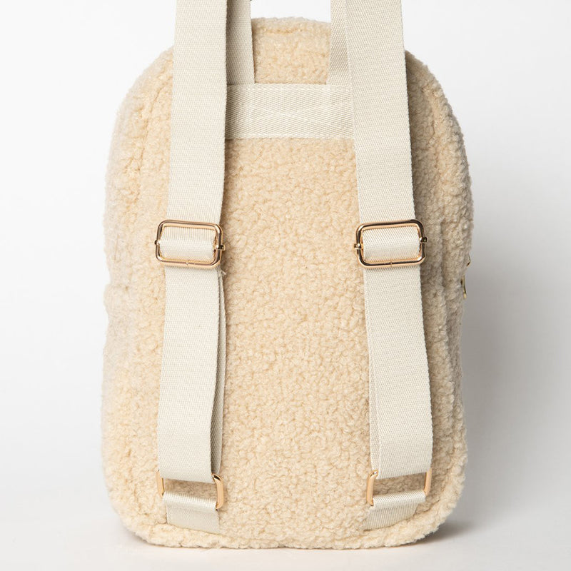 Studio Noos Kinder Rucksack Chunky Teddy Ecru bei Yay Kids