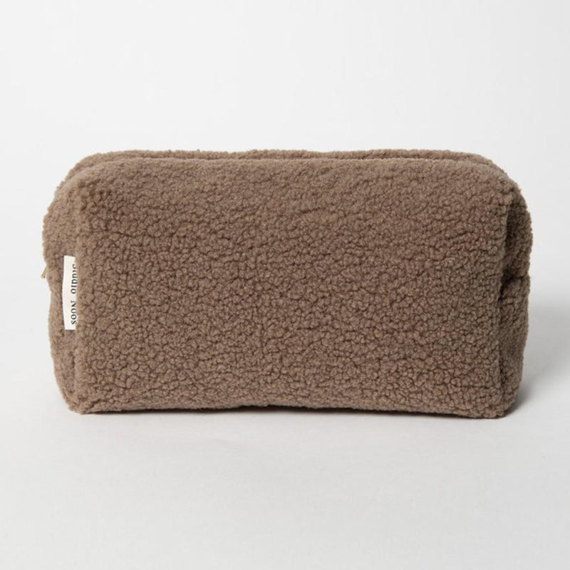 Studio Noos Necessaire Chunky Pouch Teddy Brown bei Yay Kids